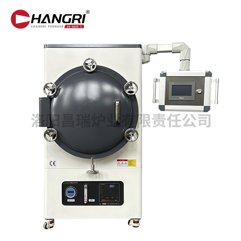 真空气氛炉1800℃300X200X200含摆臂灰白(参展)