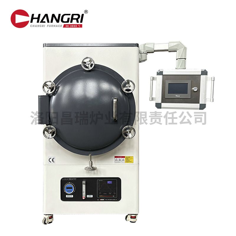 真空气氛炉1800℃300X200X200含摆臂灰白(参展)